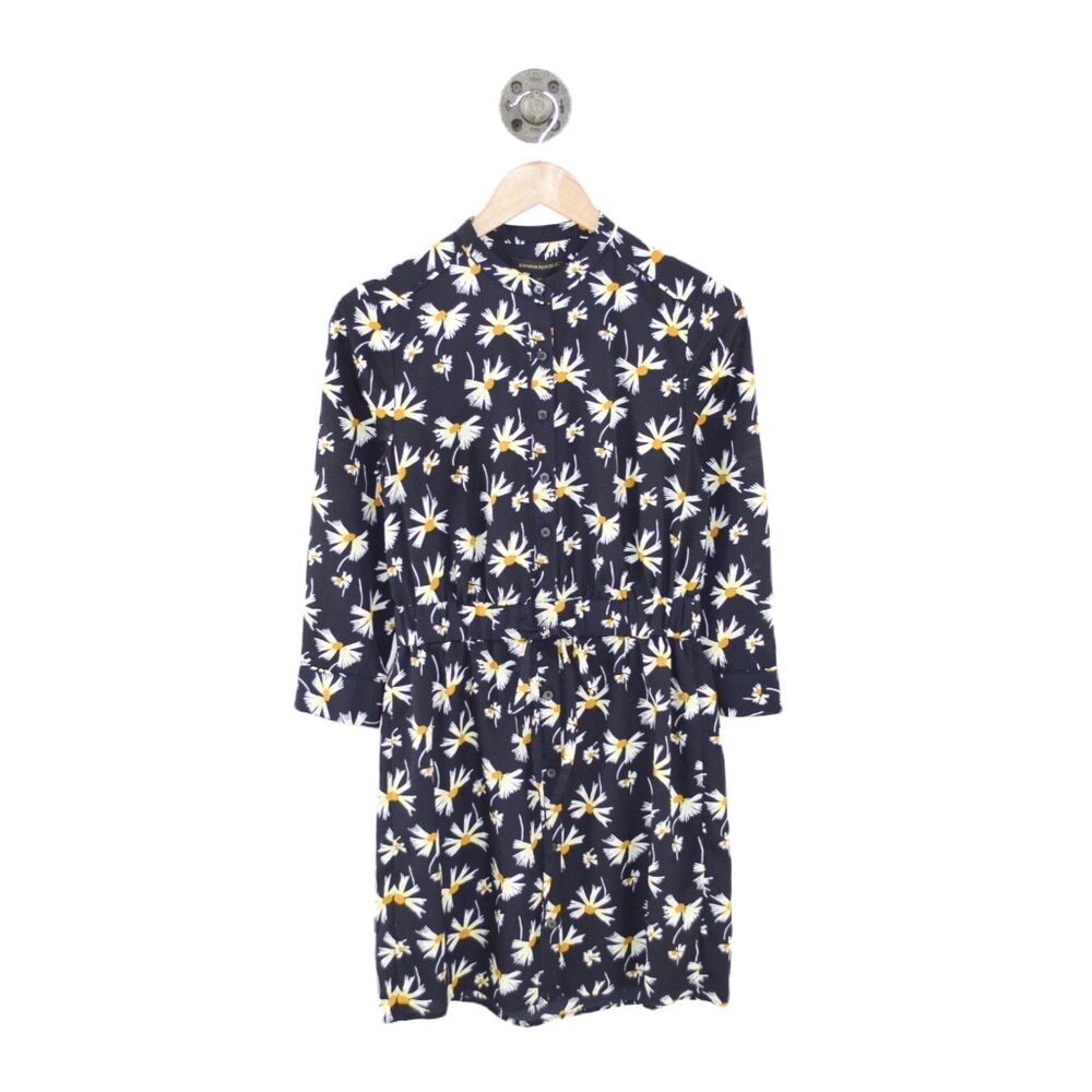 Banana Republic Floral Shirt Dress #210-7